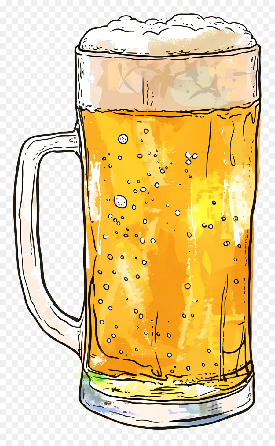 Dessin Animé De La Bière，La Bière PNG