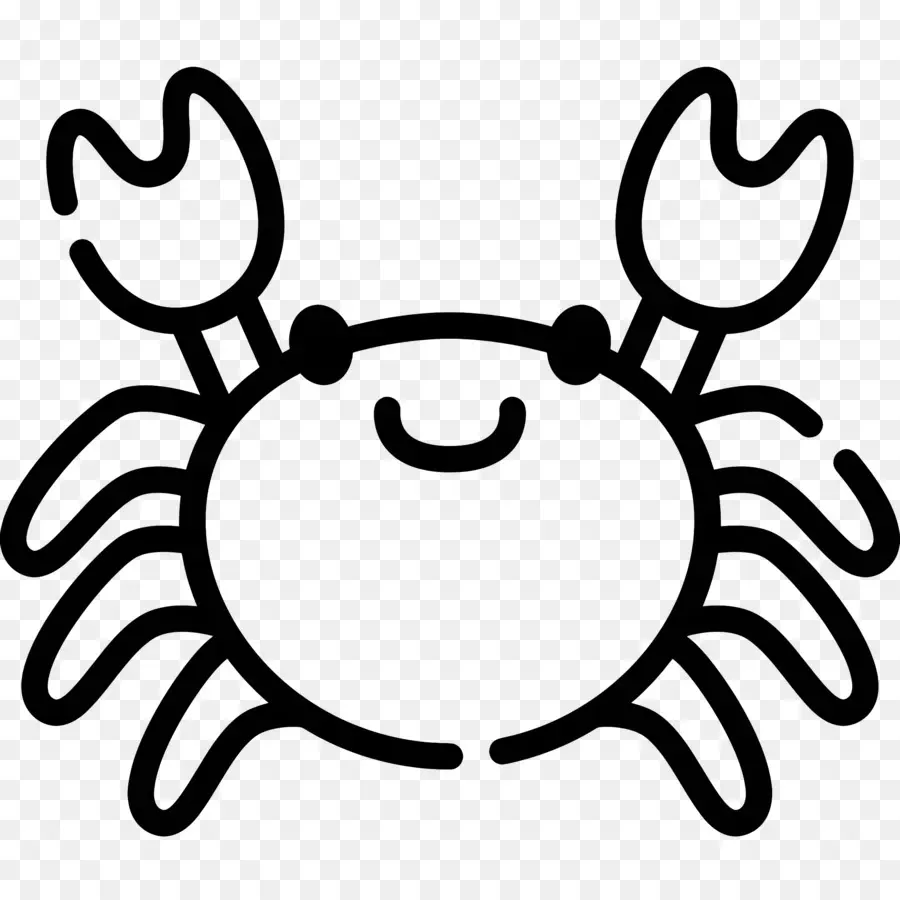 Crabe，Silhouette PNG