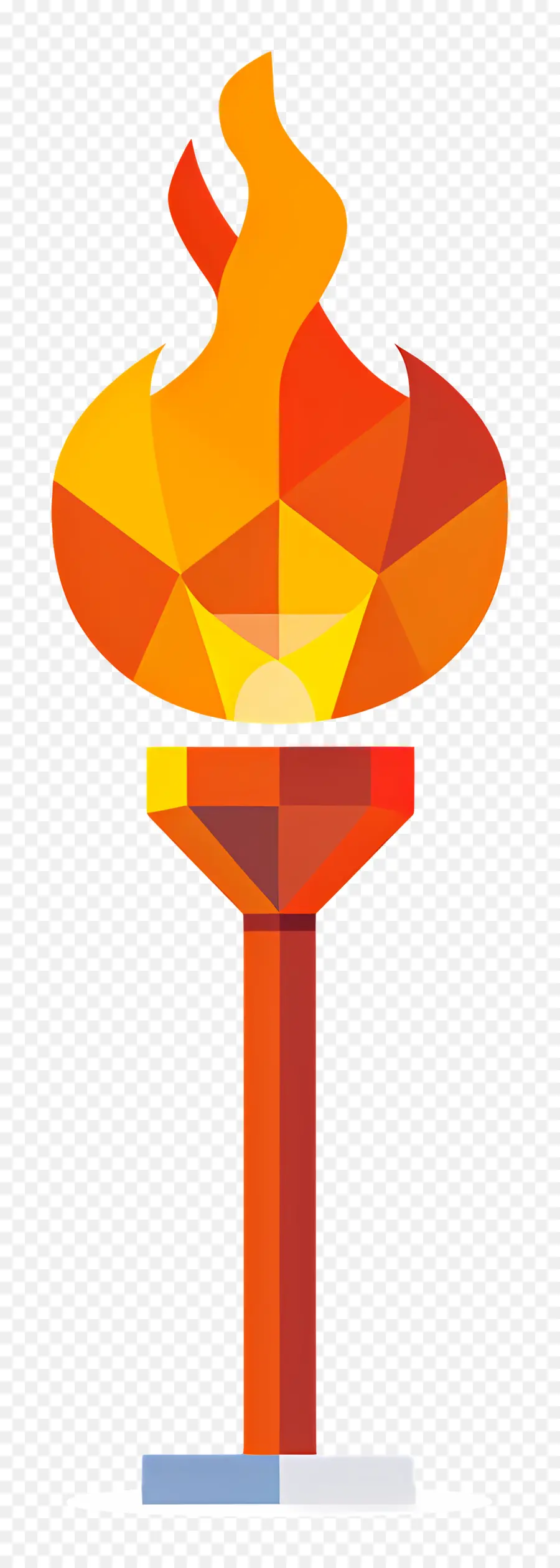 Torche Olympique，Torche PNG