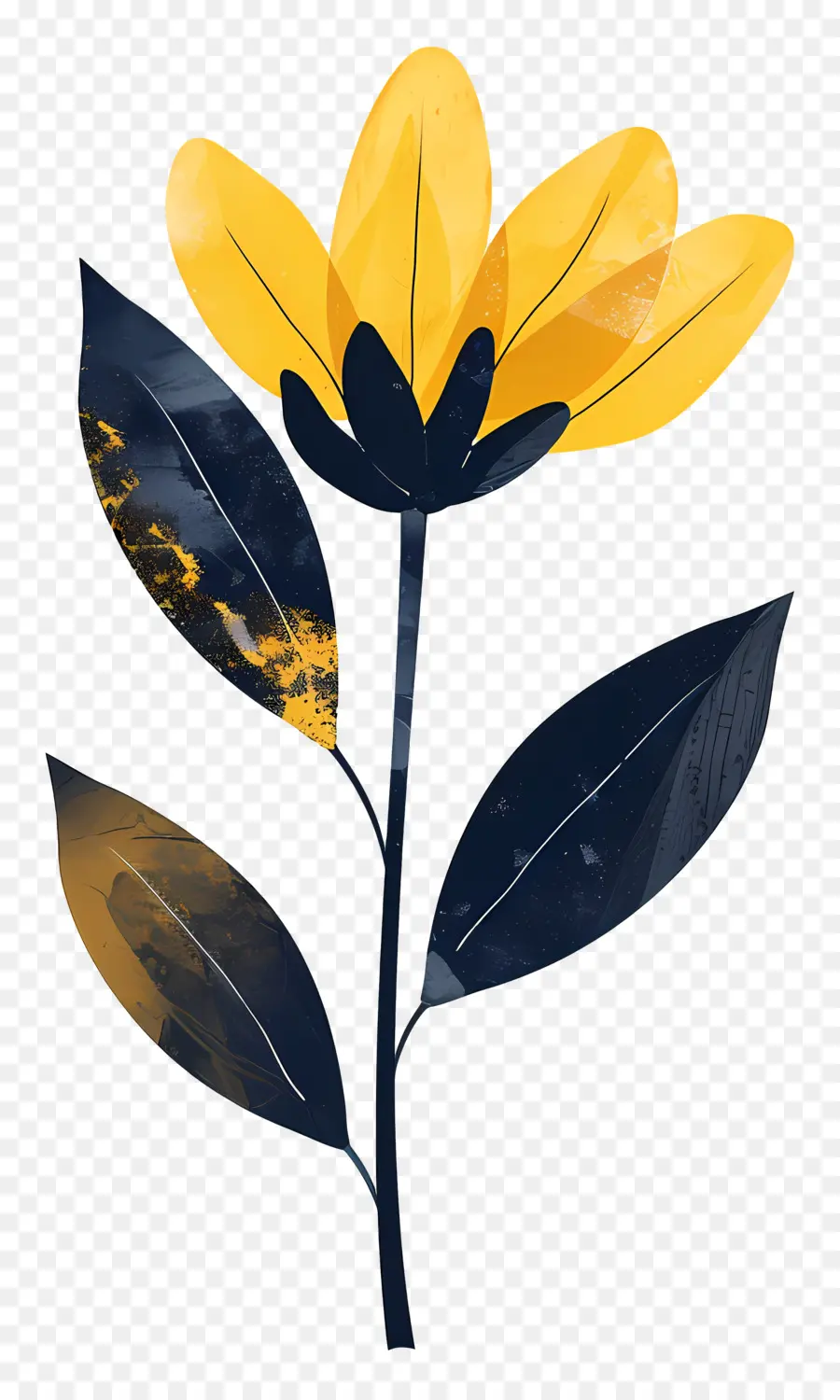 Fleur，Fleur Jaune PNG