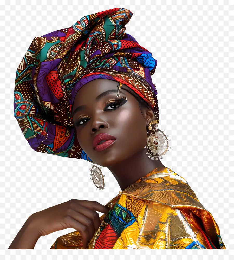 Femme Africaine，Tube PNG
