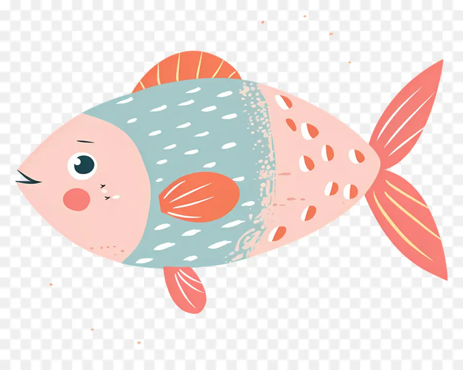 Poisson De Dessin Animé，Poisson Coloré PNG