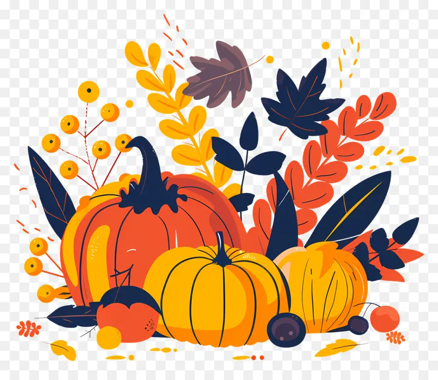 La Récolte De L'automne，Citrouilles PNG