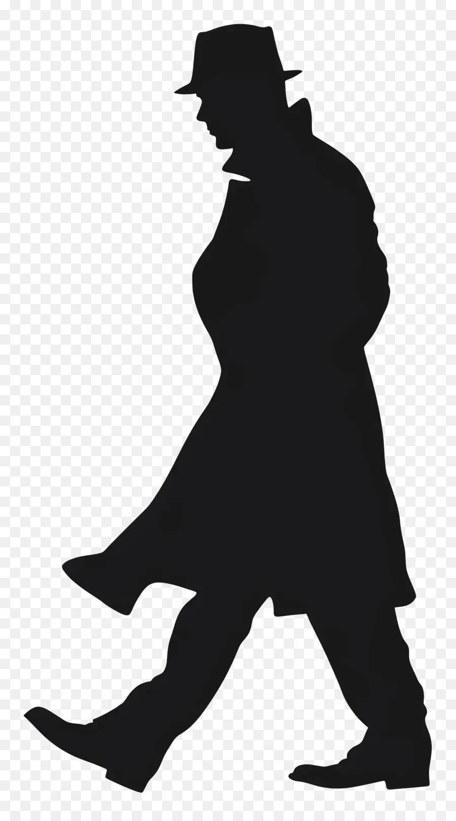 Sherlock Holmes Silhouette，L'homme PNG