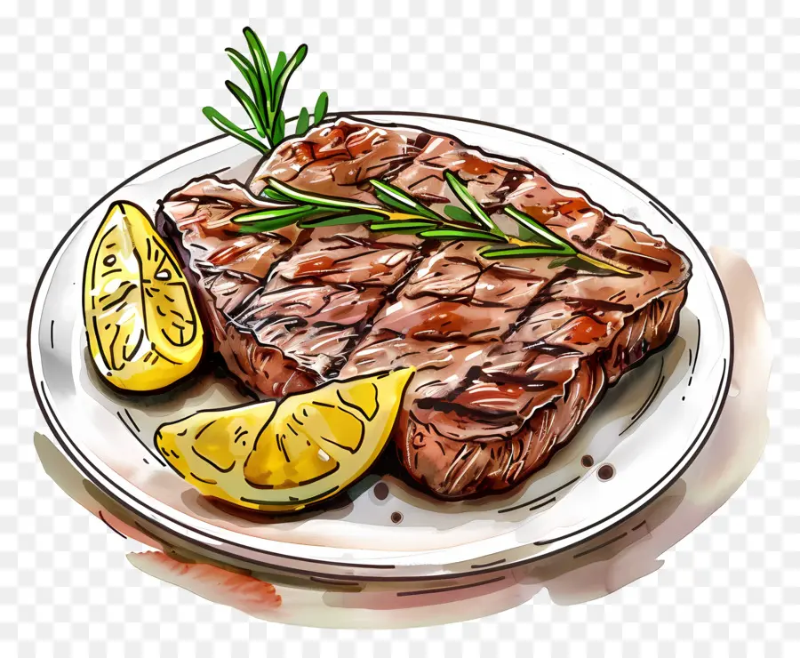 Steak，Citron PNG