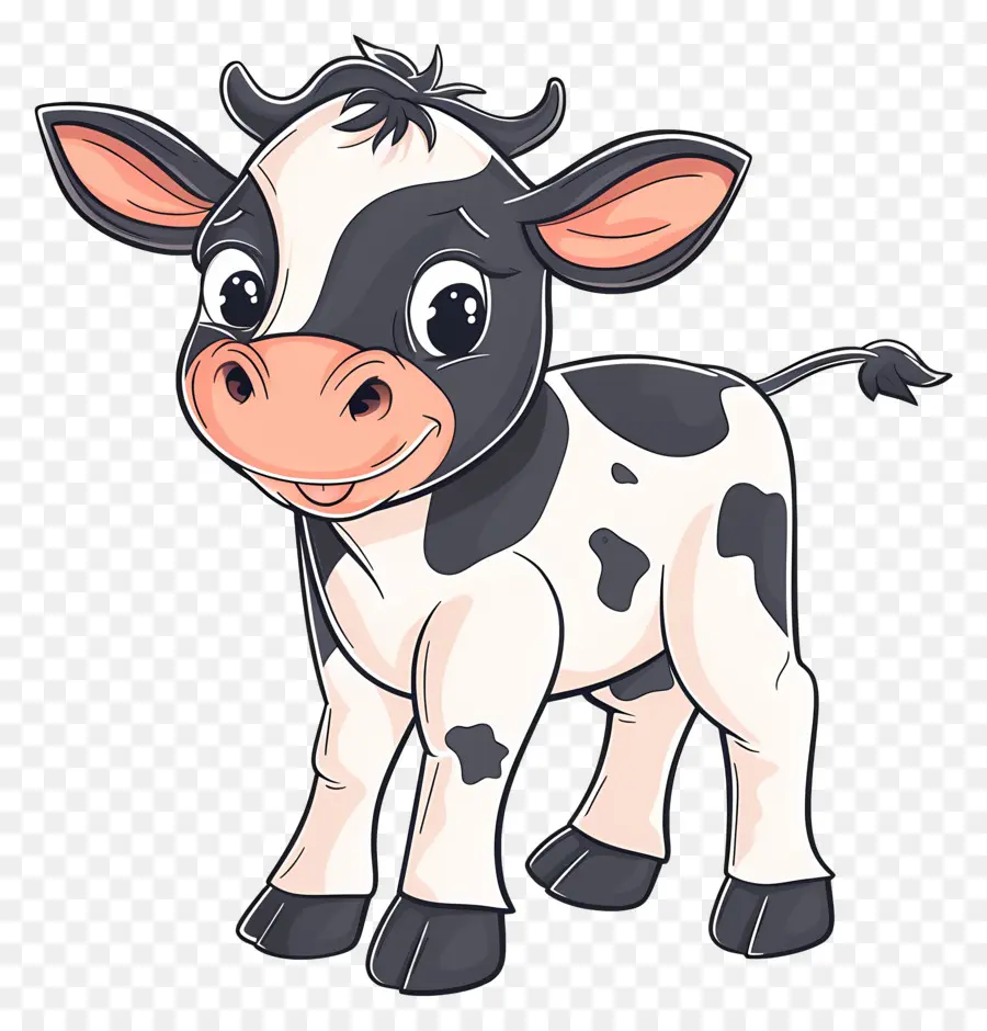 Vache Mignonne，Veau PNG