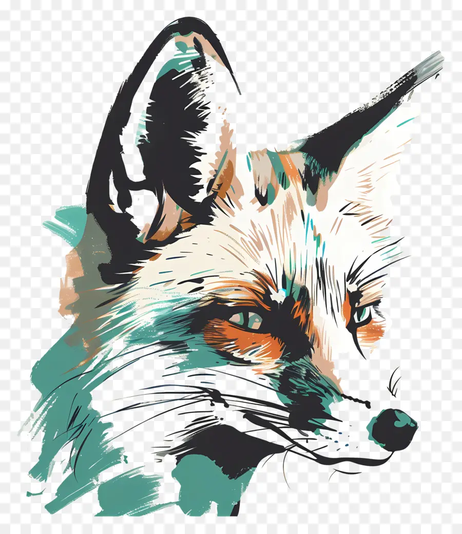 Fox，Portrait PNG