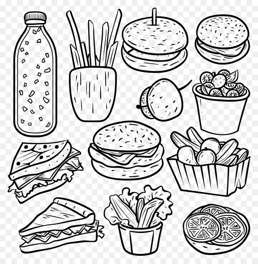 Modèle Alimentaire，Illustrations Alimentaires PNG