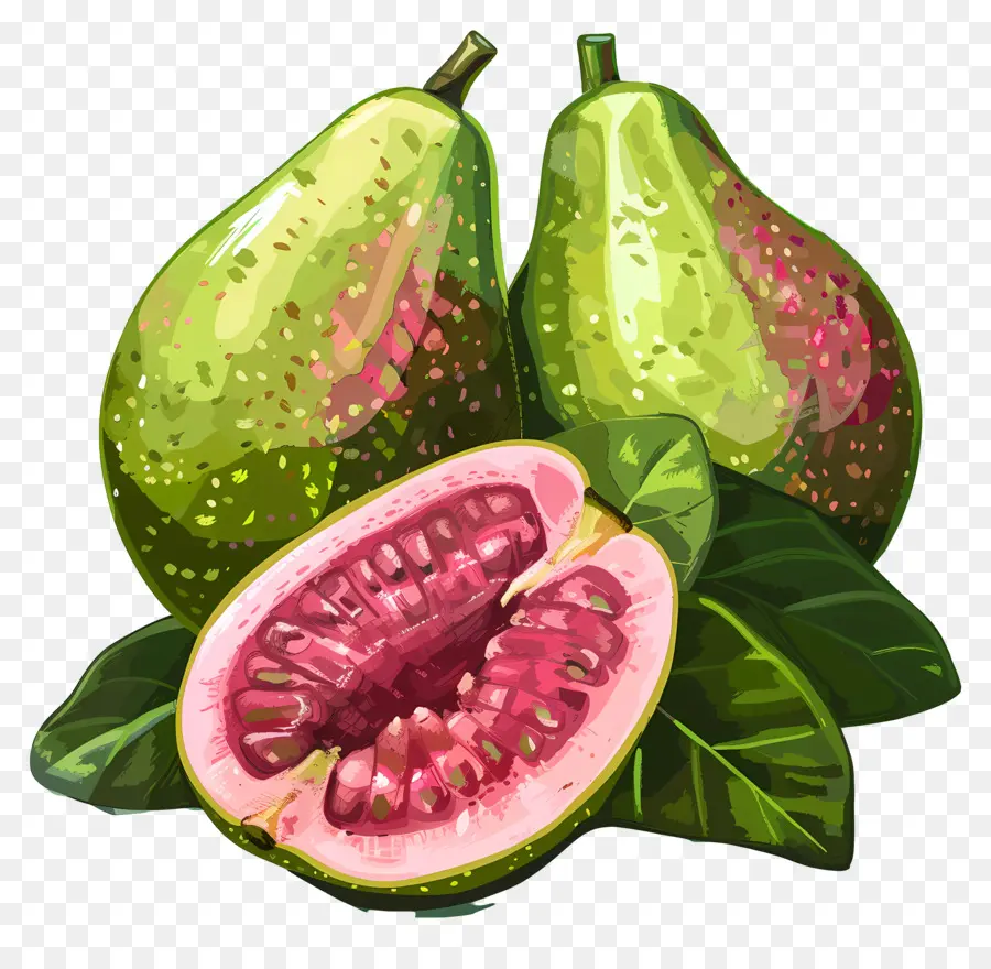 Goyave，Fruits Tropicaux PNG