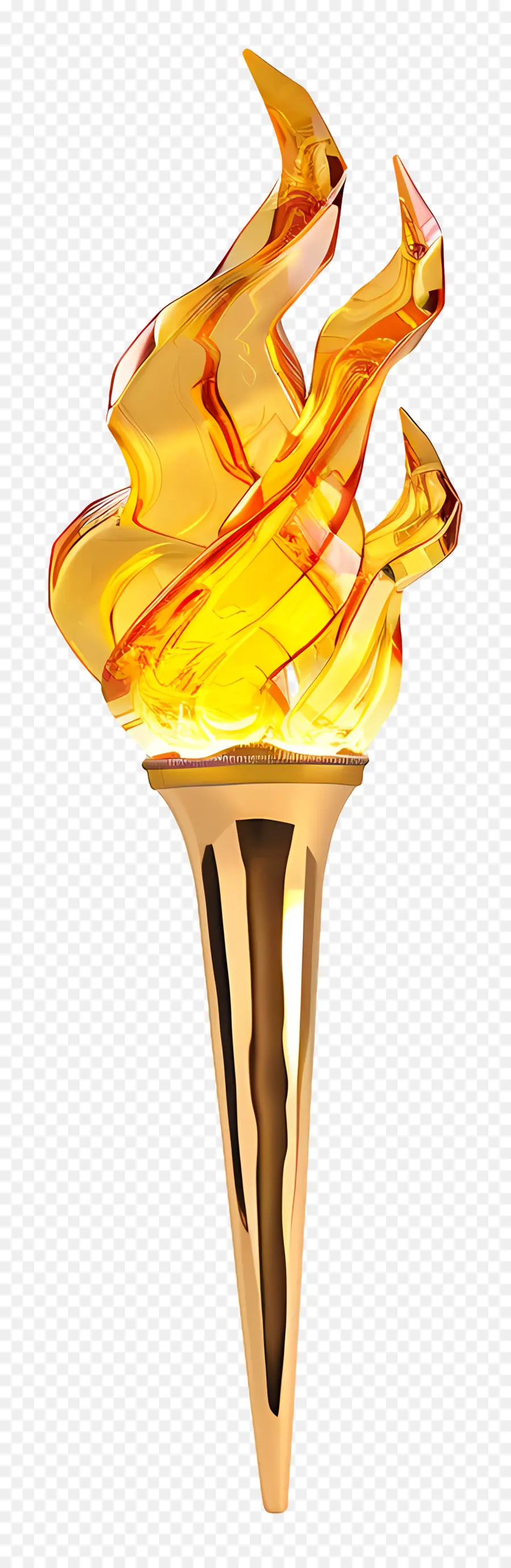 La Flamme Olympique，Statue De Flamme PNG