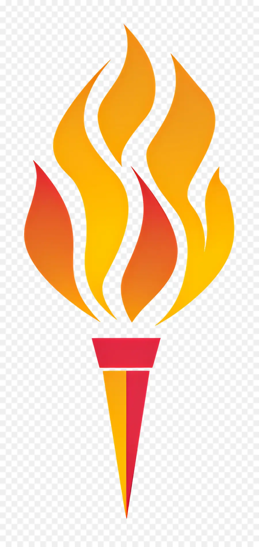 La Flamme Olympique，Le Feu De La Torche PNG