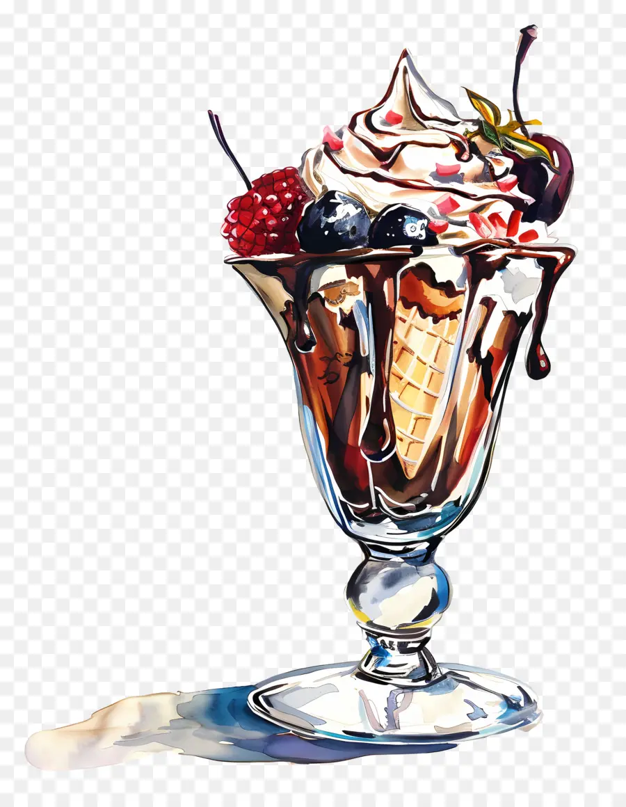 Coupe Glacée，Glace PNG