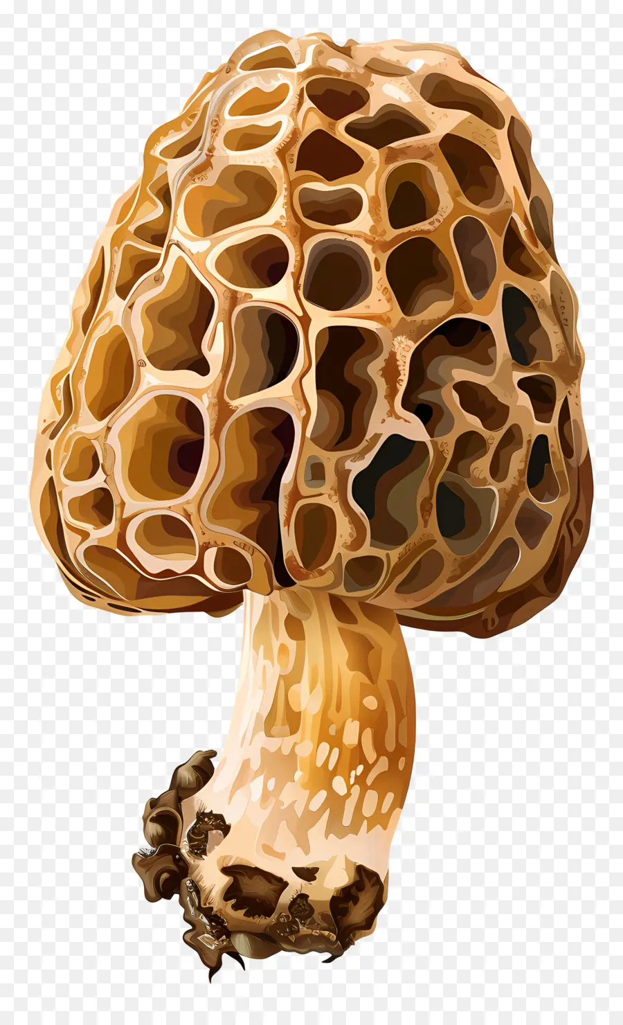 Morille，Champignons PNG
