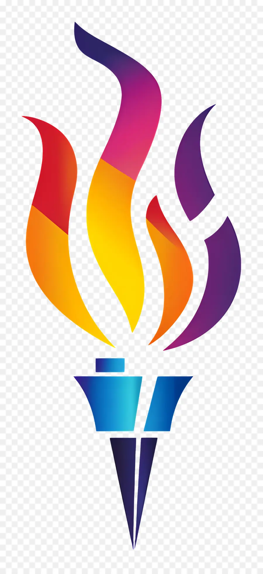 La Flamme Olympique，Conception De Logo PNG