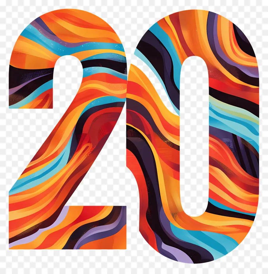 Numéro 20，Nouvel An Lunaire PNG