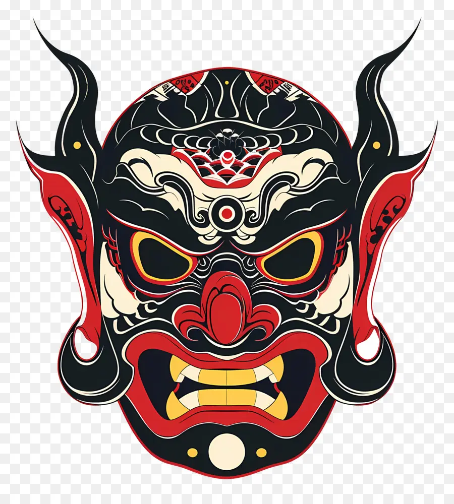 Masque Culturel，Masque Asiatique PNG