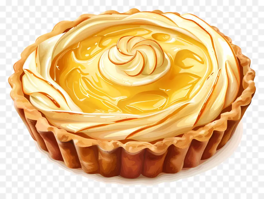 Tarte à La Crème，Tarte Au Citron PNG