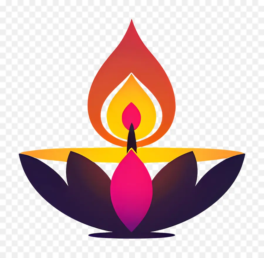 Diya De Diwali，Bougie PNG