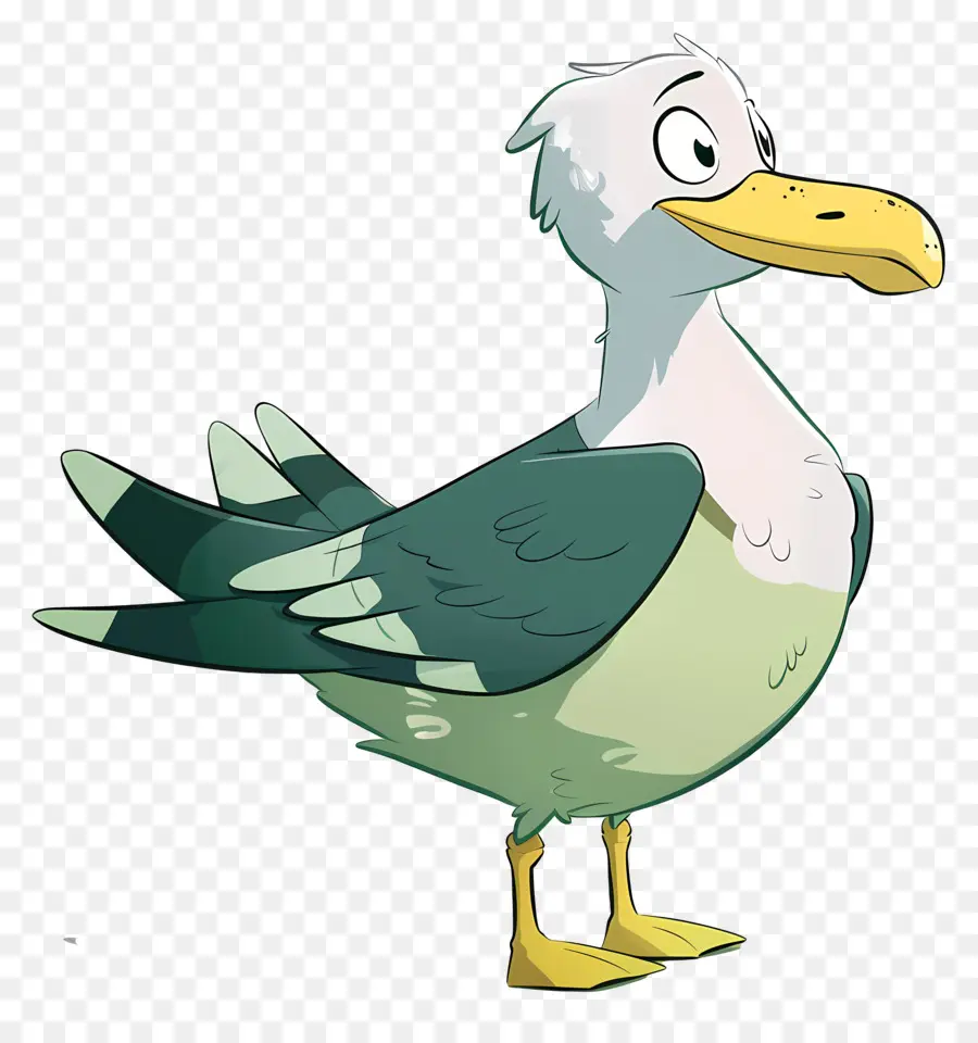 Mouette De Dessin Animé，Oiseau De Dessin Animé PNG