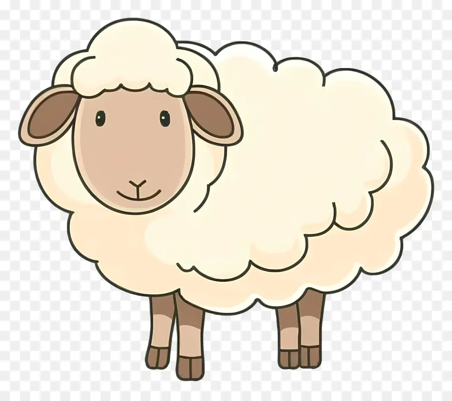 Les Moutons，Laine PNG