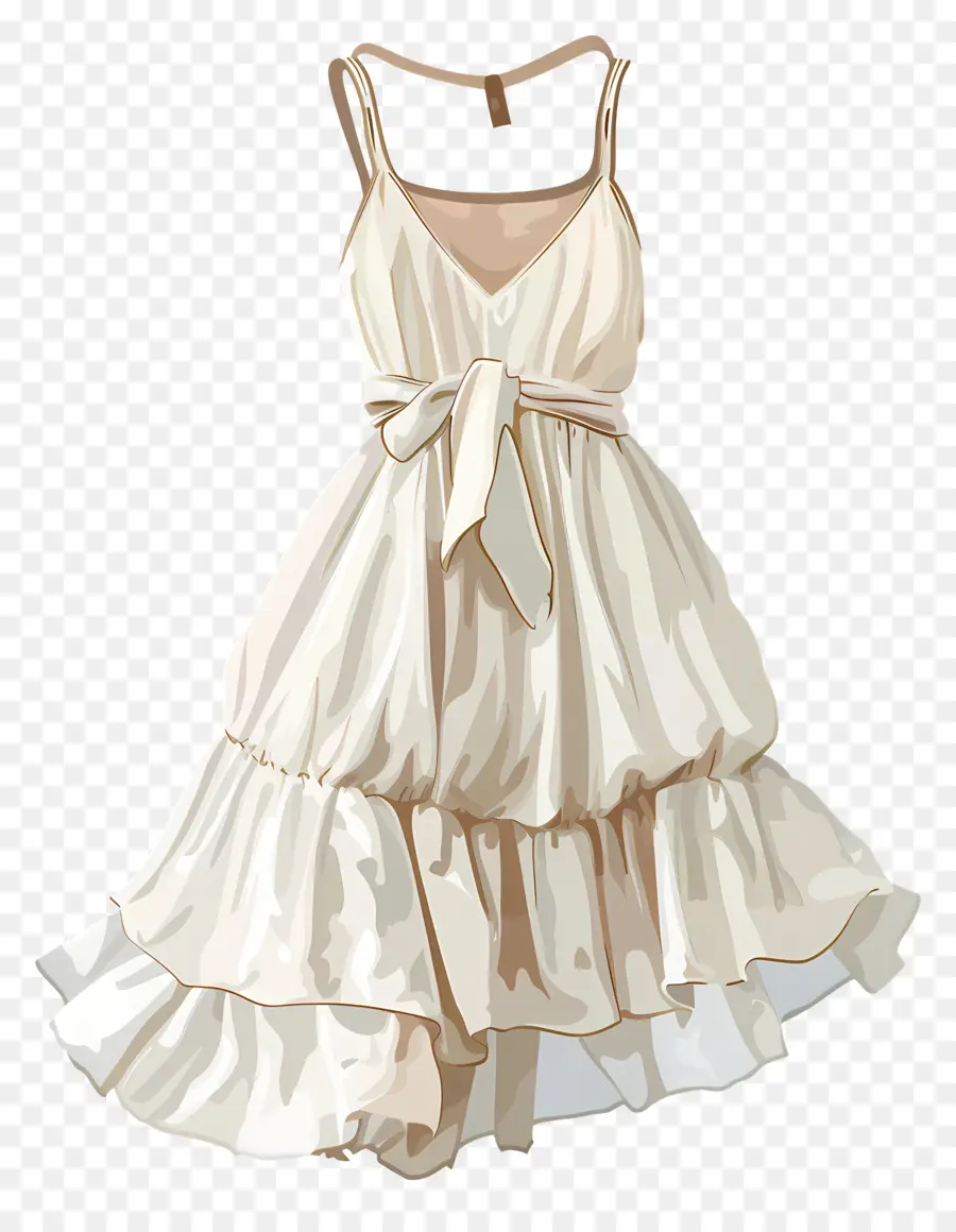 Robe D'été，Robe Blanche PNG