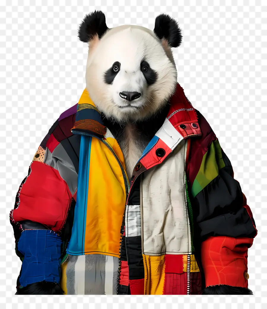 Panda，Multicolore PNG