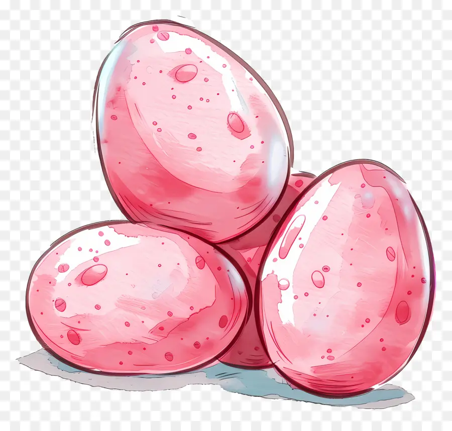 Les œufs，Des œufs Rouges PNG