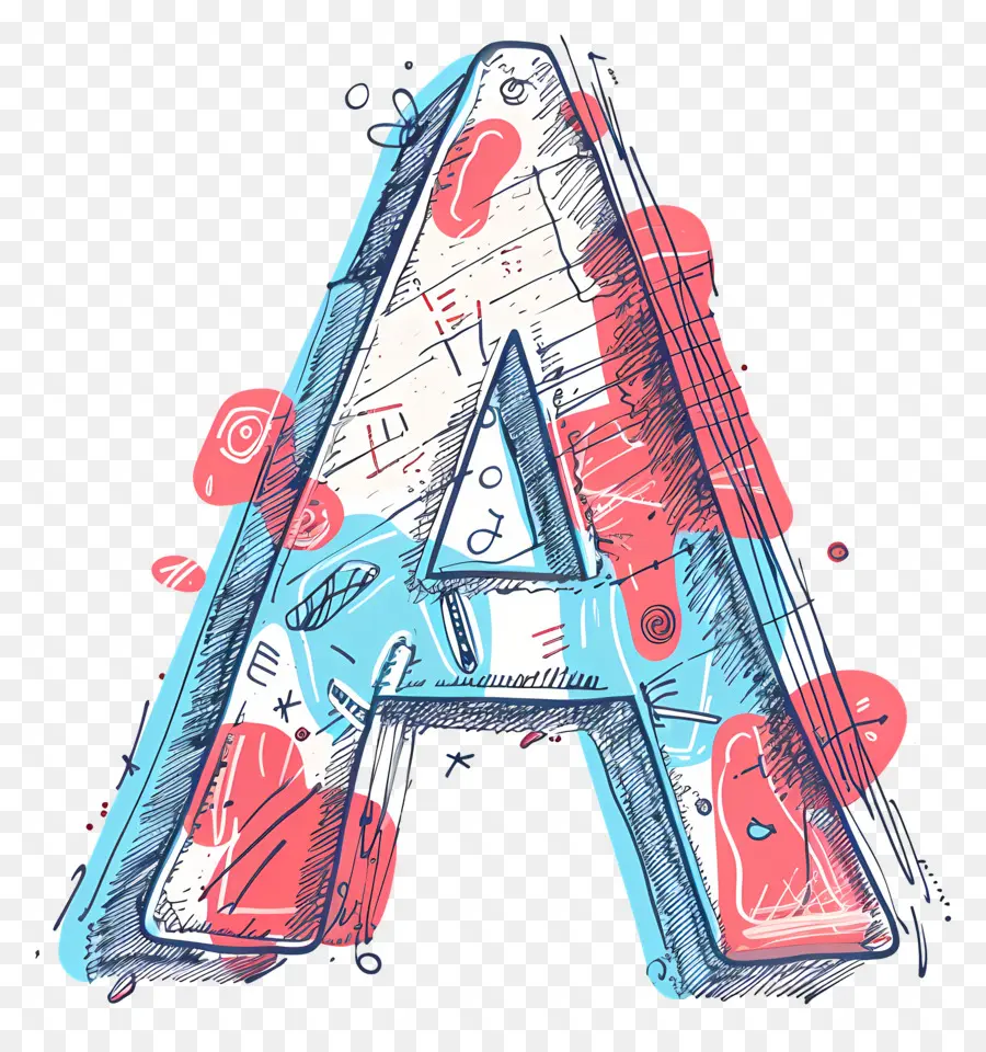 Lettre A，Alphabet PNG