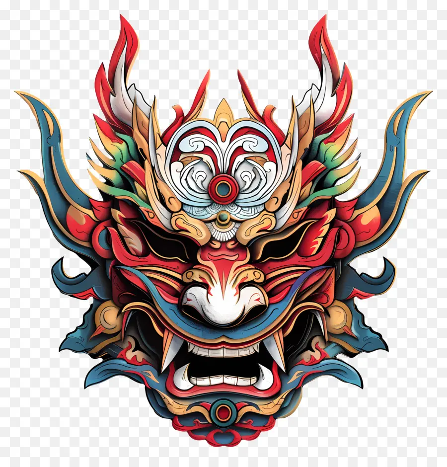 Masque Culturel，Masque Chinois PNG