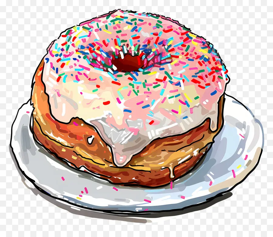 Beignet，Donut PNG