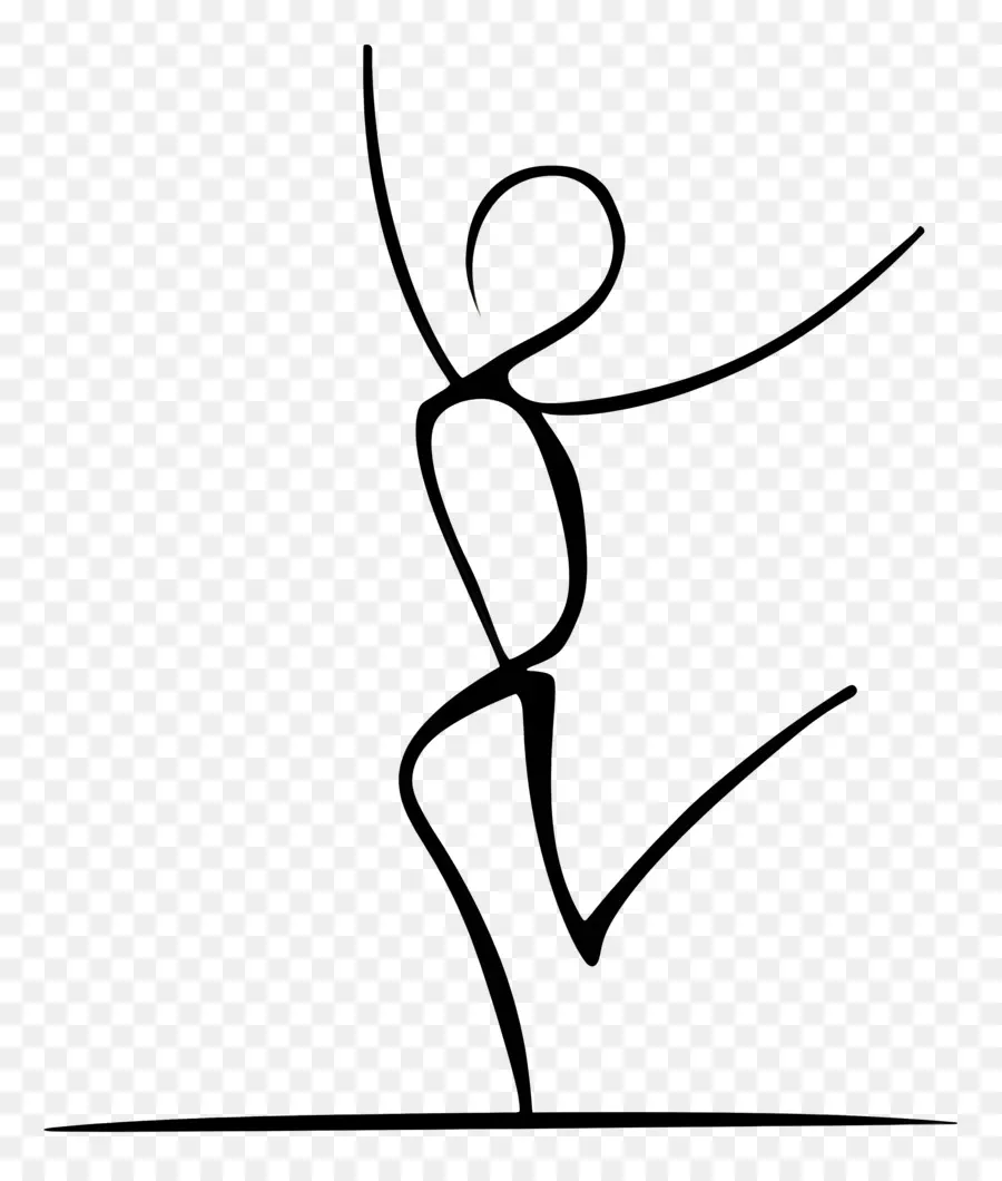 Dance De La Figure De Bâton，L'acrobatie PNG