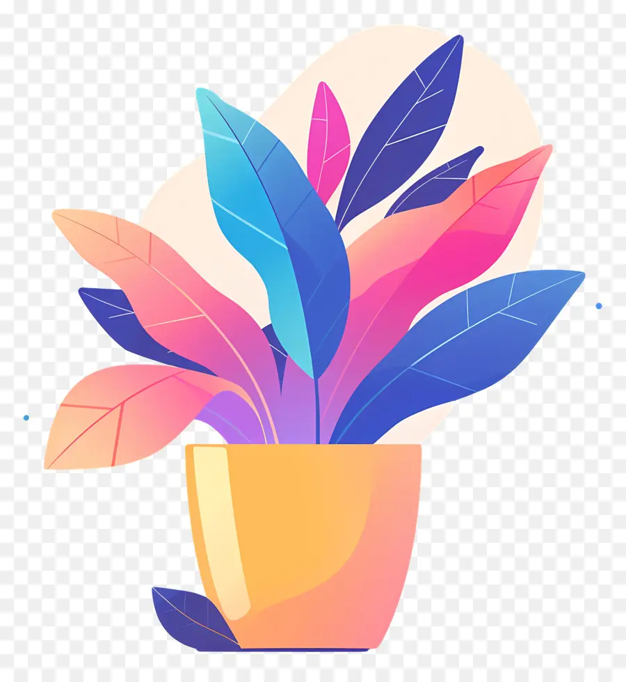 Pot De Fleur，Plante PNG