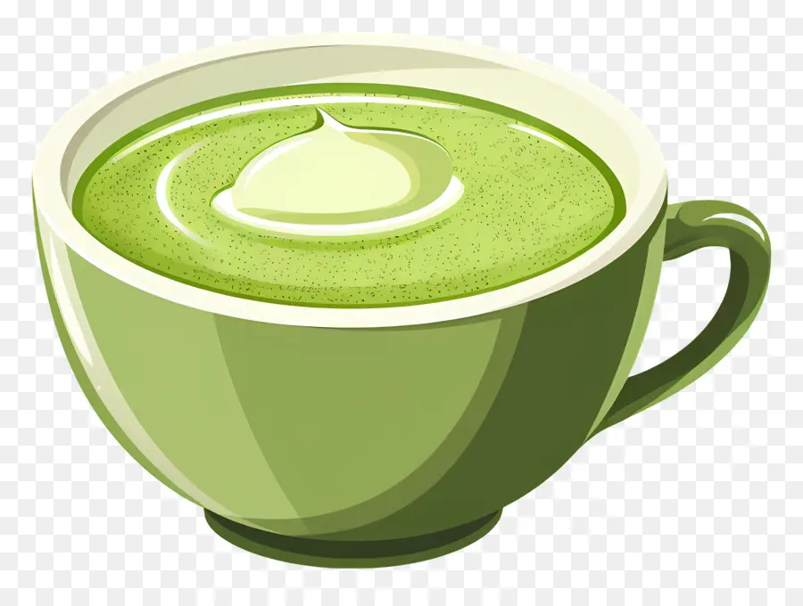 Thé Matcha，Thé Vert PNG