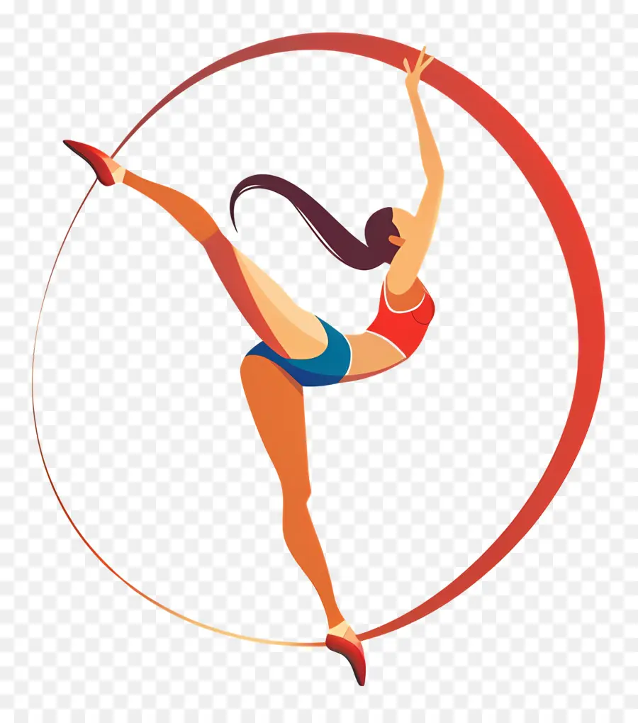 La Gymnastique Rythmique，Gymnastique PNG