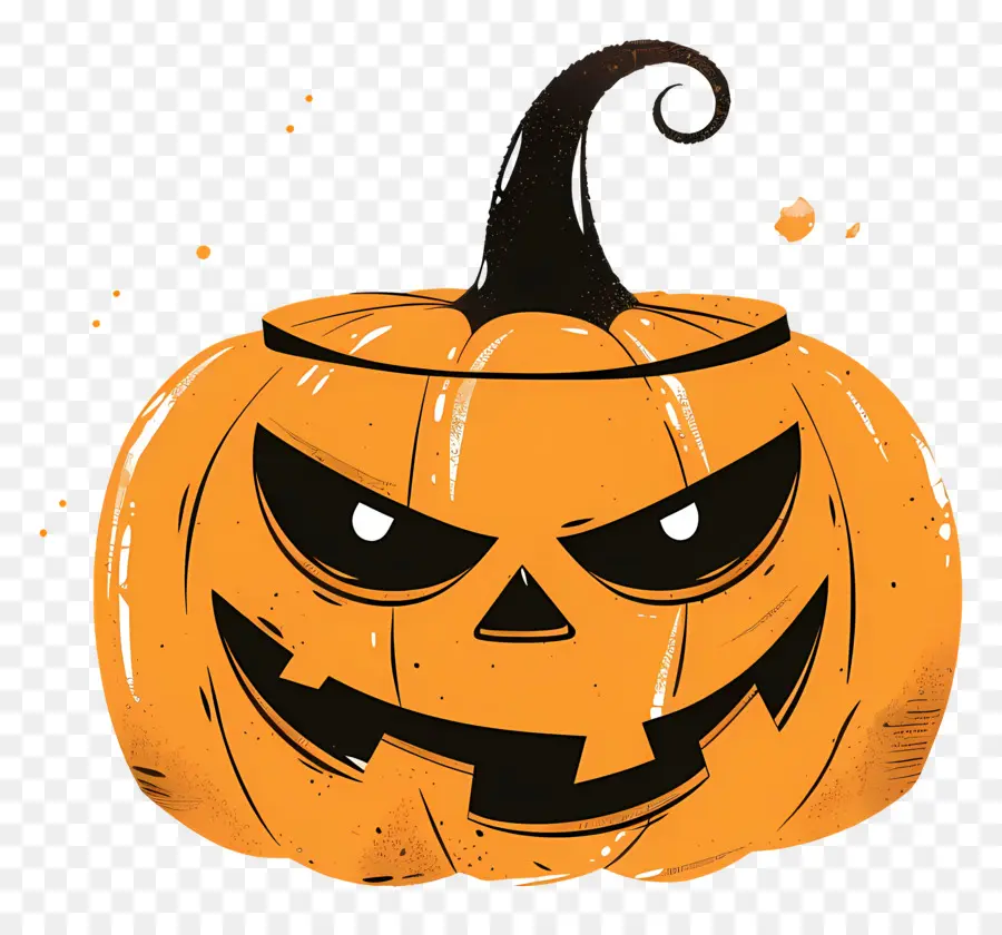 Jack O Lantern，Citrouille Noire PNG