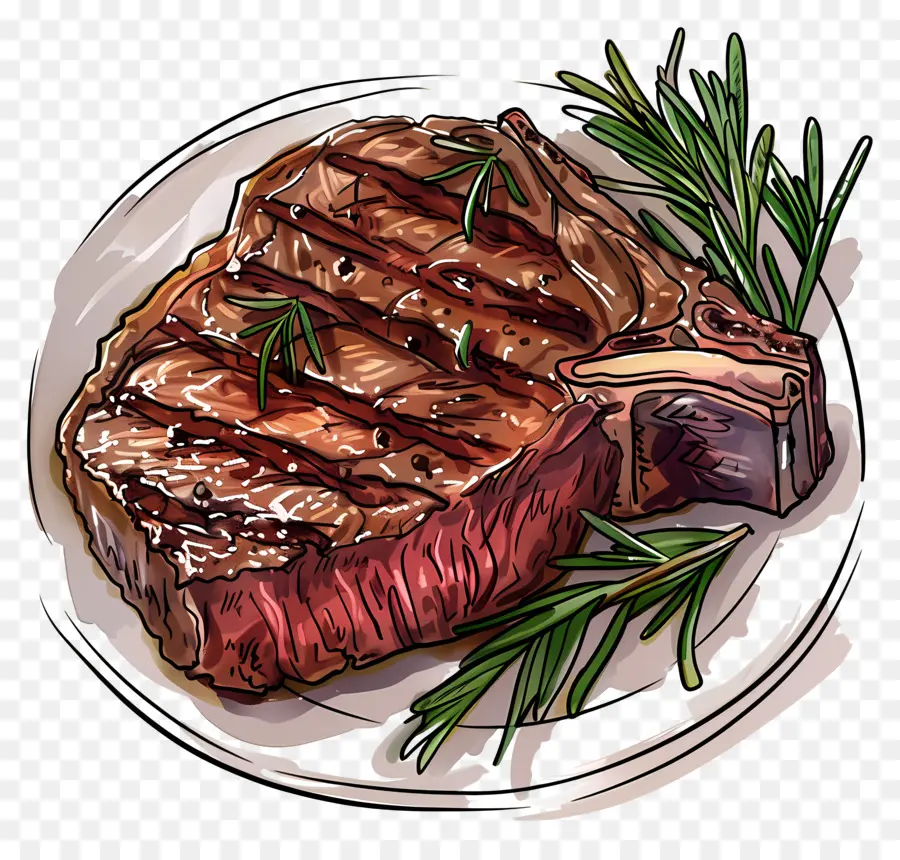 Steak，Plaque PNG