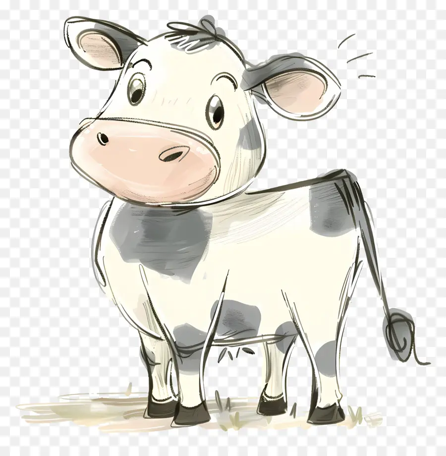 Vache，Vache Mignonne PNG