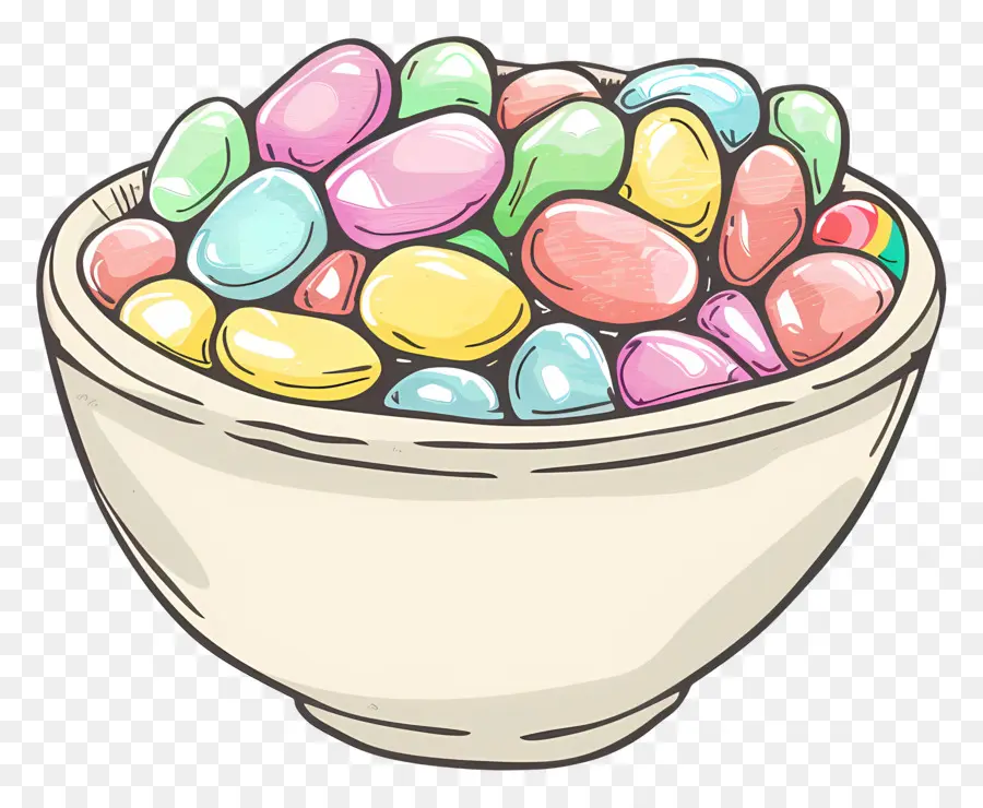 Bol De Bonbons，Coloré PNG