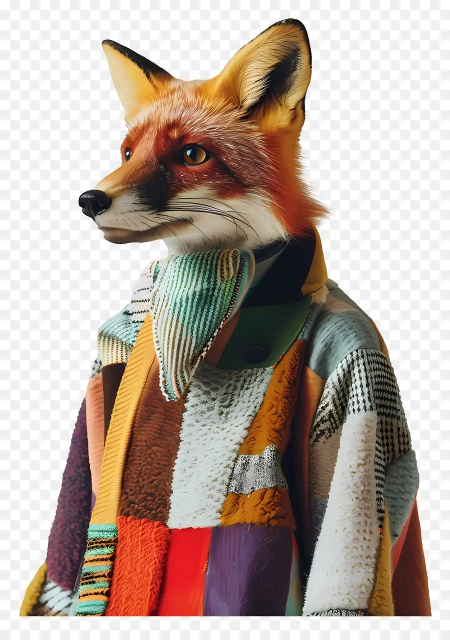 Renard，Renard Dans Les Vêtements PNG