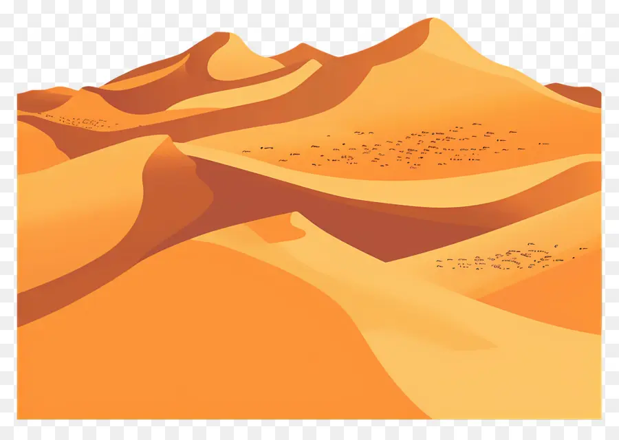 Les Dunes De Sable，Paysage De Désert PNG