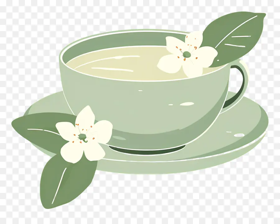 Thé Au Jasmin，Tasse à Thé PNG