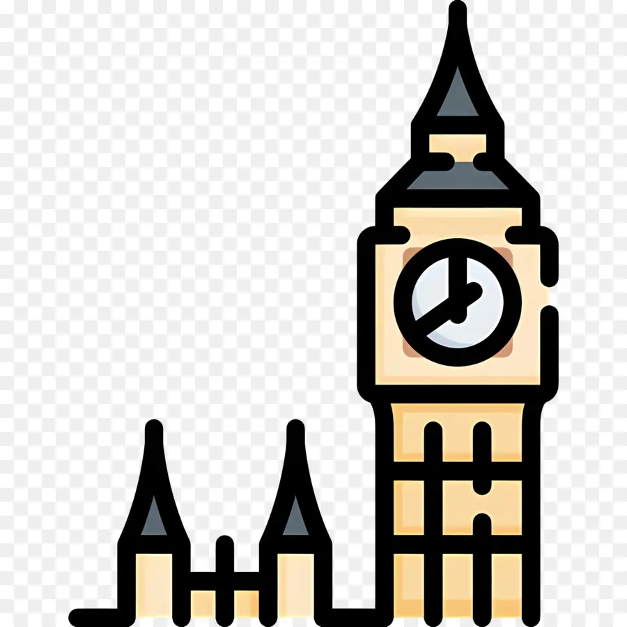 Londres Big Ben，Grand Ben PNG