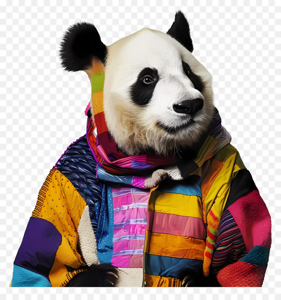 Panda，Veste PNG