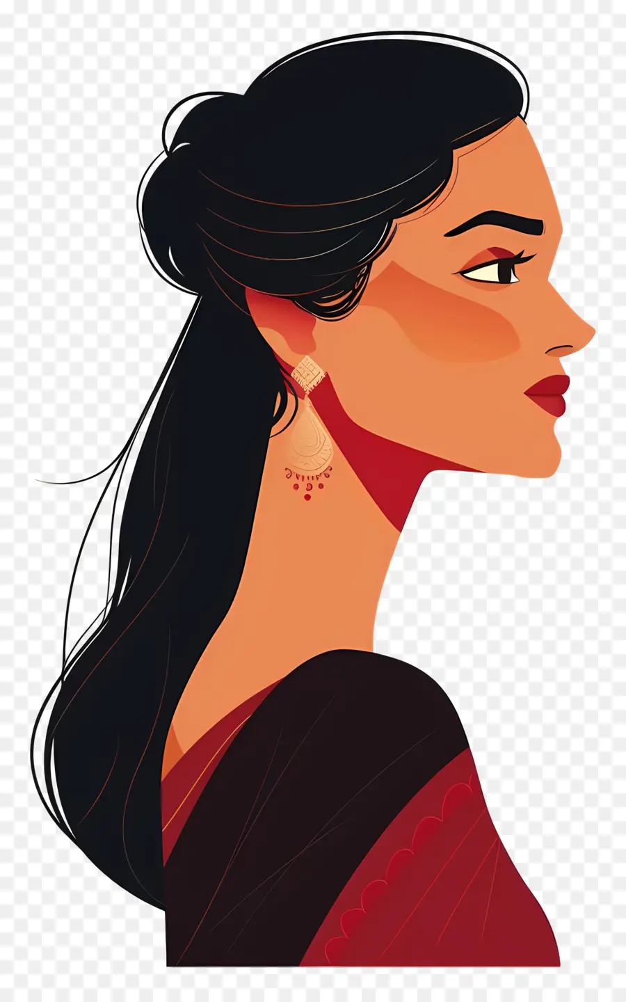 Femme Indienne，Femme PNG