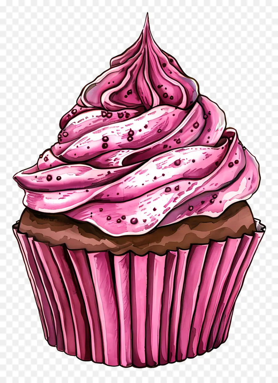 Cupcake，Rose Cupcake PNG