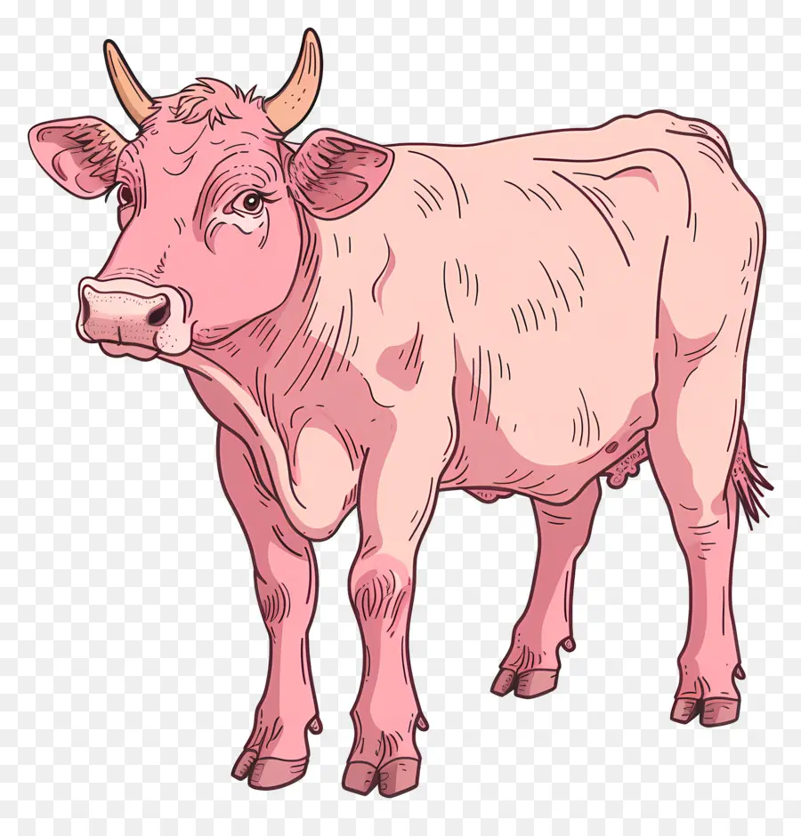 Vache，Rose Vache PNG