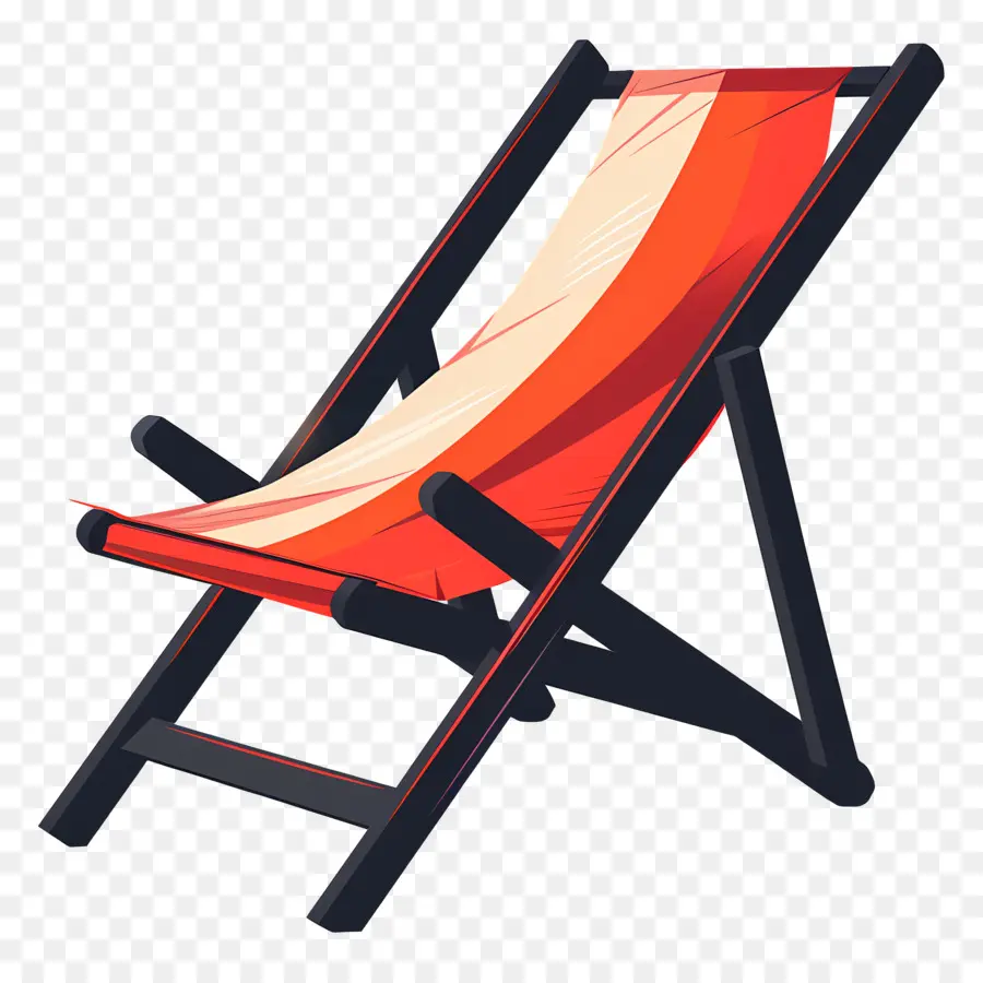 Chaise Longue，Chaise De Plage PNG