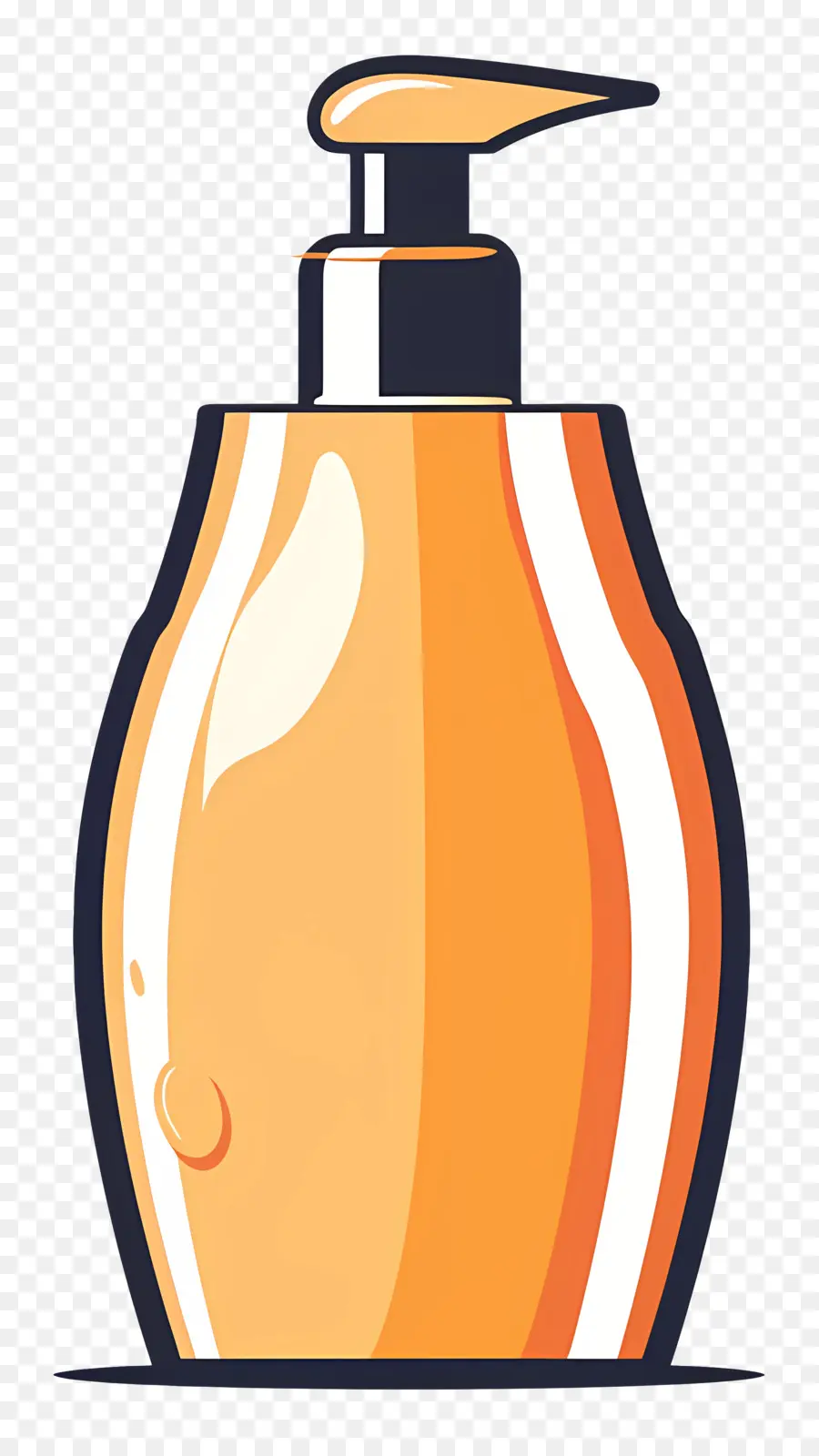 Lotion De Bronzage，Liquide Orange PNG