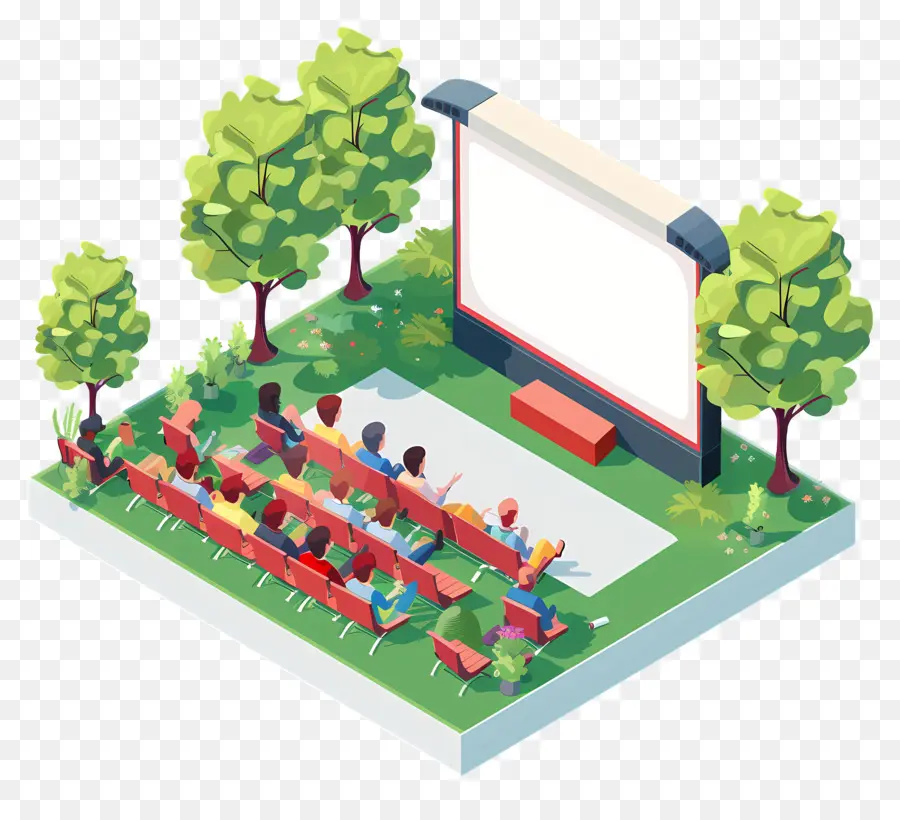 Film En Plein Air，Cinéma En Plein Air PNG