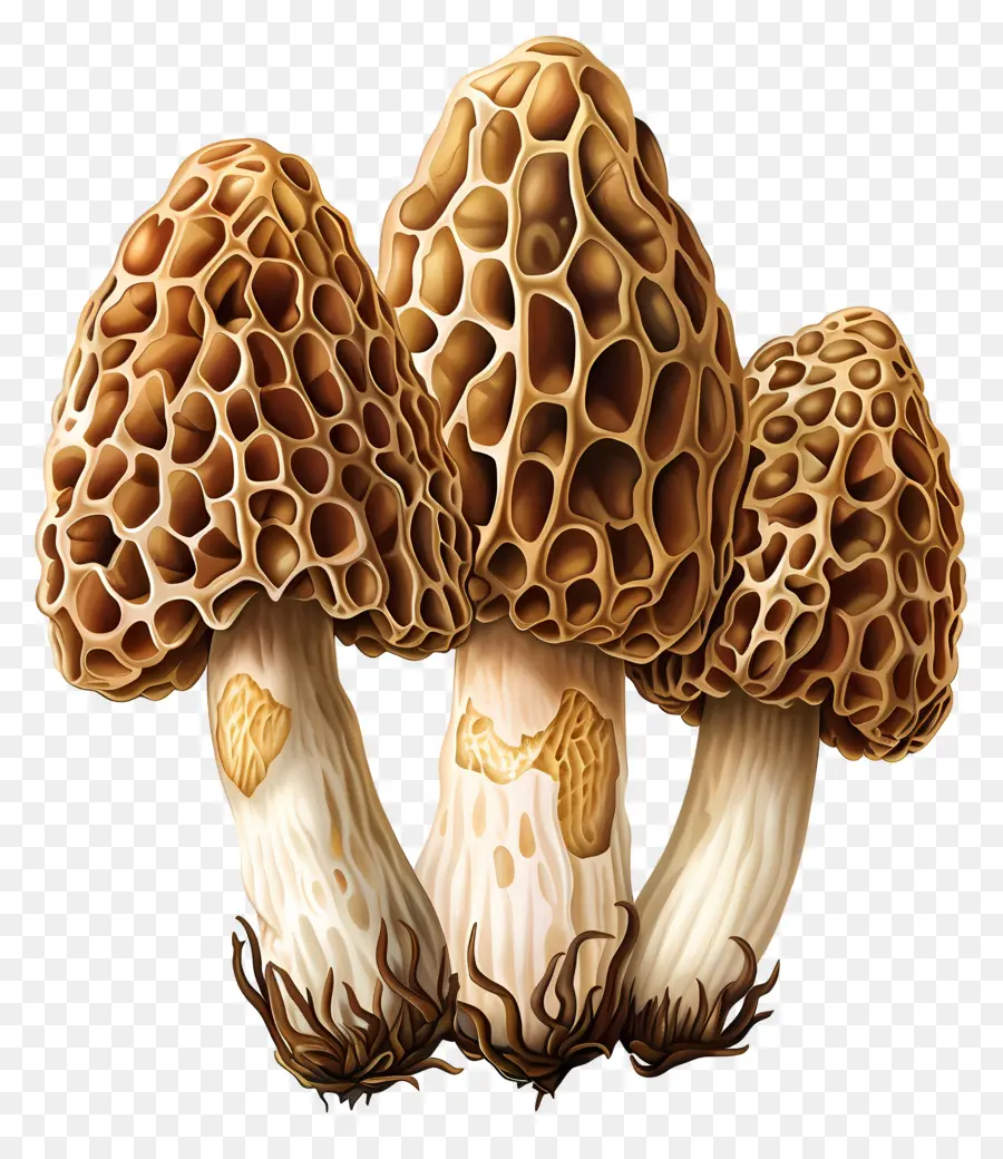 Morille，Champignons PNG